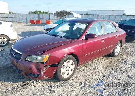 2008 Hyundai Sonata Gls from USA, damaged, VIN 5NPET46C88H297913